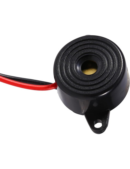 Zumbador Electrónico Piezoeléctrico Garosa 12V 23mm 85-95dB Zumbador Electrónico Piezoeléctrico Garosa 12V 23mm 85-95dB