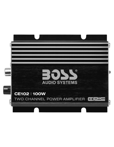 Amplificador de Coche BOSS CE102 2 Canales 100W Clase A/B Amplificador de Coche BOSS CE102 2 Canales 100W Clase A/B