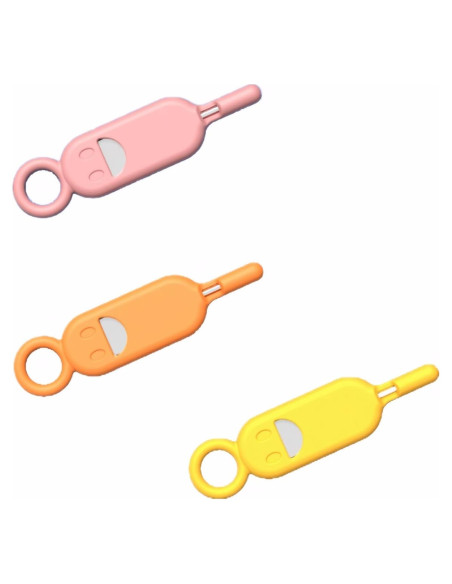 Kit de Extracción de Tarjeta SIM LJFLYXRI - 3 Pcs Tricolor Kit de Extracción de Tarjeta SIM LJFLYXRI - 3 Pcs Tricolor