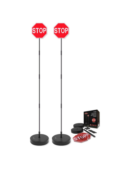 Señal de Alto LED Securityman para Garaje - Paquete de 2 Señal de Alto LED Securityman para Garaje - Paquete de 2