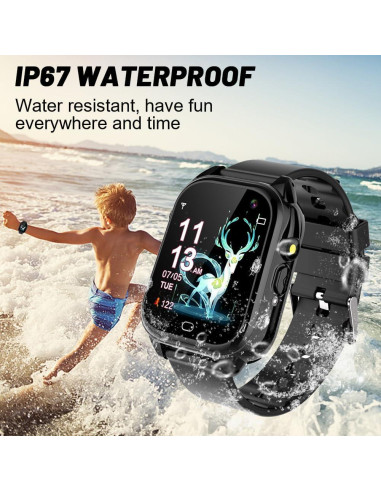 Reloj Inteligente Impermeable MiKin para Niños 3-12 Años