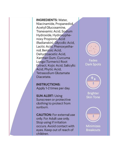 Suero Corrector de Manchas Oscuras Irreshine 15mL - Niacinamida Suero Corrector de Manchas Oscuras Irreshine 15mL - Niacinamida