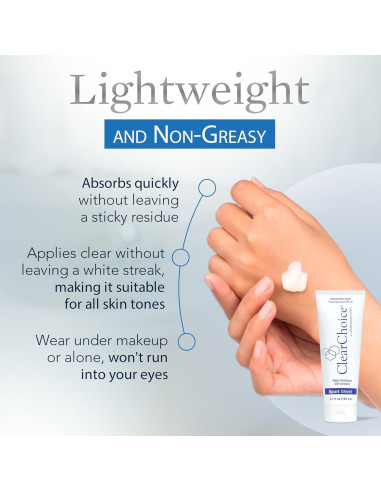 Protector Solar Clear Choice SPF 45 118ml Hidratante Libre de Aceite