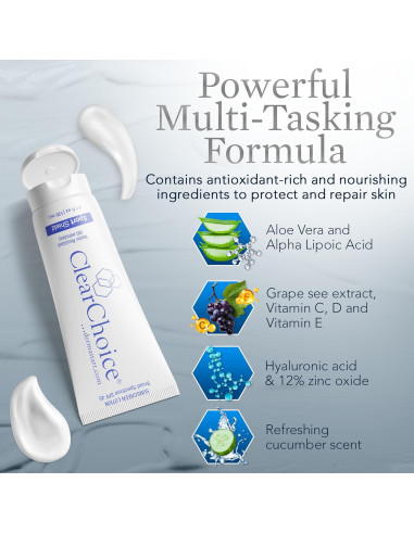 Protector Solar Clear Choice SPF 45 118ml Hidratante Libre de Aceite