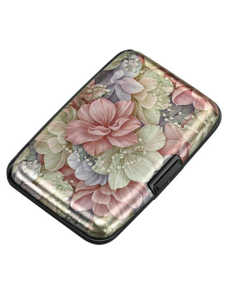 Cartera RFID Aluminio Elfish Flor Feliz para Tarjetas Cartera RFID Aluminio Elfish Flor Feliz para Tarjetas