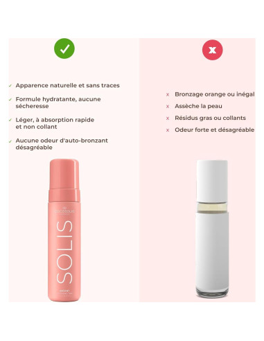 Espuma bronceadora instantánea COCOSOLIS 200 ml natural