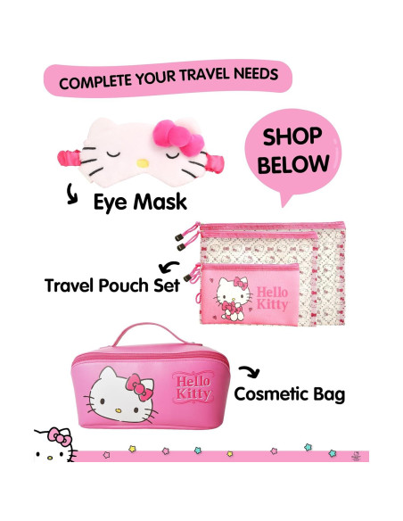 Portafolio de Pasaporte Hello Kitty Multicolor Licencia Oficial Portafolio de Pasaporte Hello Kitty Multicolor Licencia Oficial