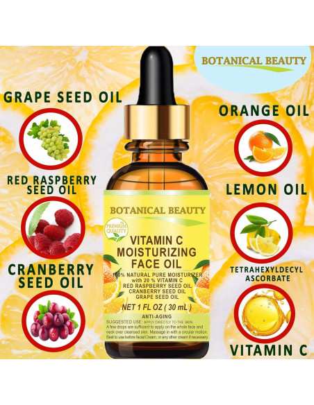 Aceite Facial Hidratante Vitamina C 20% Chateau 15 ml Aceite Facial Hidratante Vitamina C 20% Chateau 15 ml