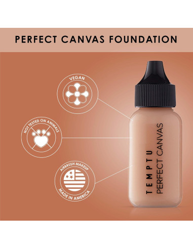 Base de Maquillaje Perfecta Hydra Lock Temptu 29.57 ml Castaño