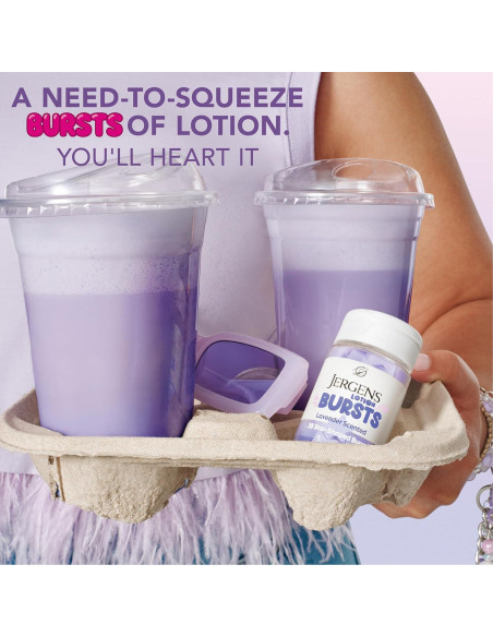 Jergens Estallidos de Loción Hidratante Lavanda 38 Unidades Jergens Estallidos de Loción Hidratante Lavanda 38 Unidades