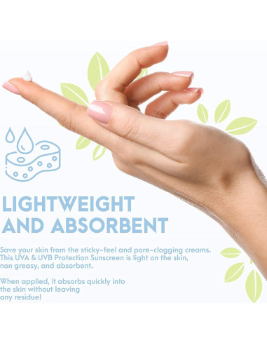 Protector Solar Natural SPF8 Vegano 170g - Cuidado de la Piel