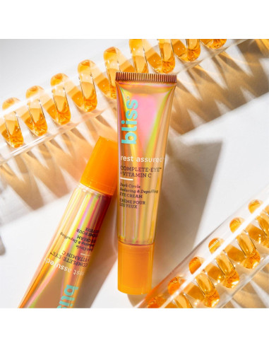 Crema para los Ojos Bliss Rest Assured 14.79 ml - Vitamina C y Cafeína