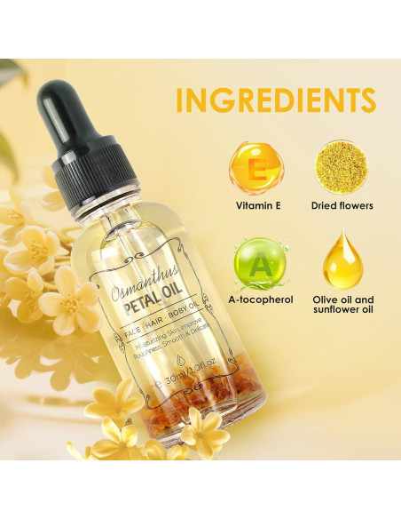 Aceite Facial Hidratante AUSLKA Osmanthus 30ml Vitamina E Aceite Facial Hidratante AUSLKA Osmanthus 30ml Vitamina E