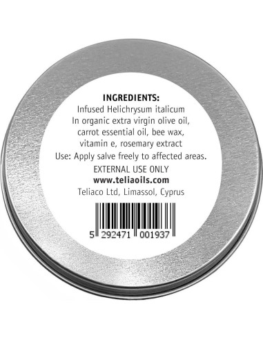 Ungüento Multipropósito Teliaoils Helichrysum 50g - Balsamo Calmante