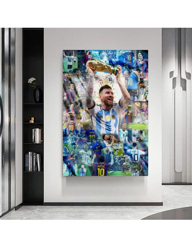 Póster de Messi Legendario 60x90 cm Arte de Pared