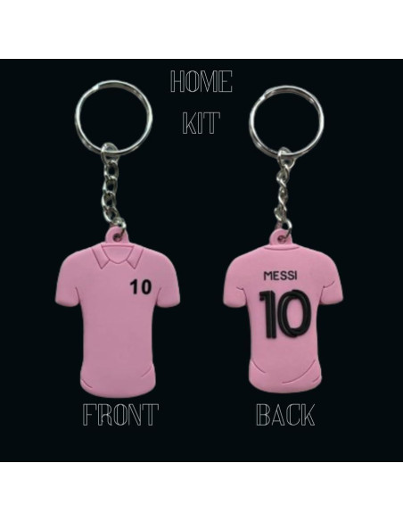 Llaverito 3D Jersey Internacional Miami Messi 10 PVC Llaverito 3D Jersey Internacional Miami Messi 10 PVC