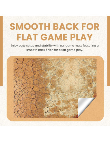 Mate de Juego IT'S A SKIN 55.88x76.2 cm Desierto Agrietado