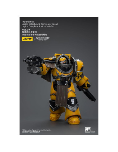 Figura JoyToy Warhammer 40K Terminator Cataphractii 1:18