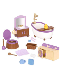 Juego de Baño y Lavandería Li'l Woodzeez - 14 Piezas