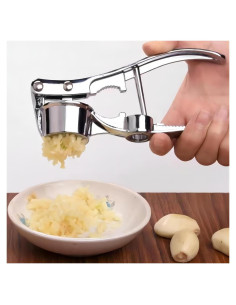 Prensa de Ajo 5 en 1 KINTEGOOD Acero Inoxidable 108g
