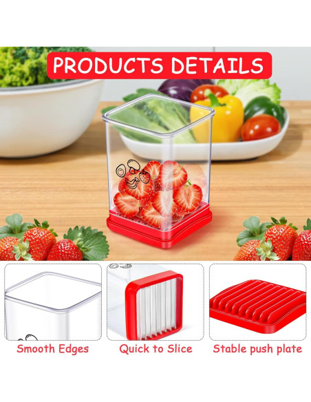 Cortador de Frutas Ponpon Acero Inoxidable 2 Piezas Cortador de Frutas Ponpon Acero Inoxidable 2 Piezas
