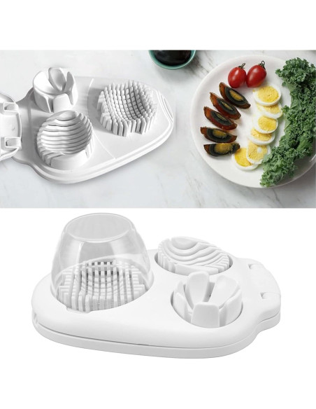 Cortador de Huevos Gavigain - Acero Inoxidable, 3 Modos, 320g Cortador de Huevos Gavigain - Acero Inoxidable, 3 Modos, 320g