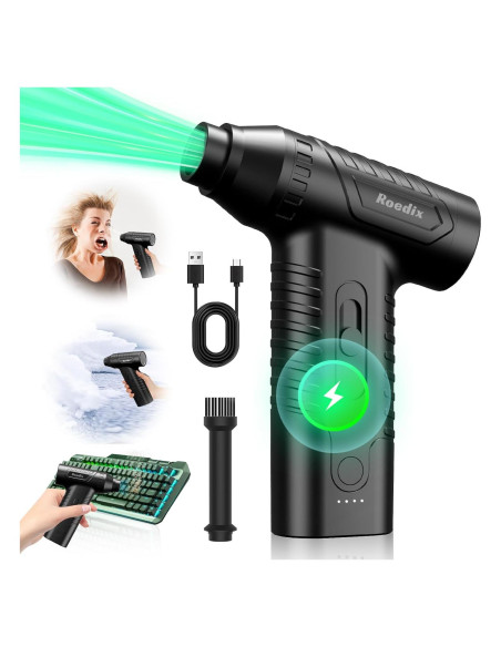 Soplador de Aire Eléctrico Roedix X-R9 300000RPM Portátil Soplador de Aire Eléctrico Roedix X-R9 300000RPM Portátil