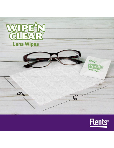Toallitas de limpieza Flents Wipe 'N Clear 300 unidades Toallitas de limpieza Flents Wipe 'N Clear 300 unidades