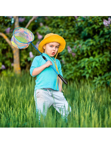 Red de Pesca para Niños LPEIEB con Cubo Plegable 2024