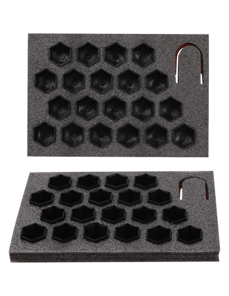 Cubiertas de Tuercas de Rueda 21mm FiveEyes para Tesla Model 3 S X Cubiertas de Tuercas de Rueda 21mm FiveEyes para Tesla Model 3 S X