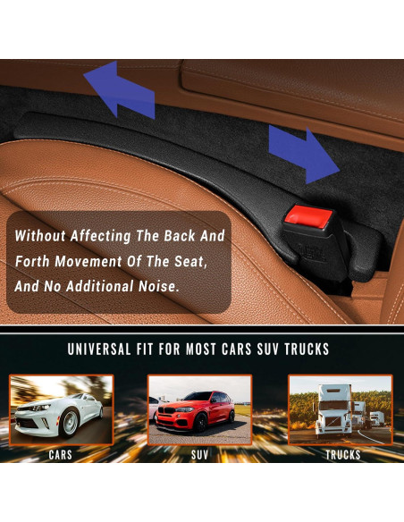 Relleno de Espacio para Asiento de Coche Tijeyi - 2 Piezas Relleno de Espacio para Asiento de Coche Tijeyi - 2 Piezas