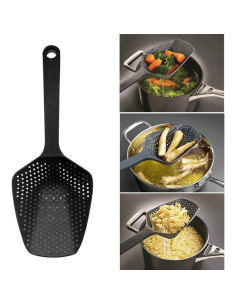 Cucharón Colador de Plástico Bonlting 34.5cm 2 Piezas 2