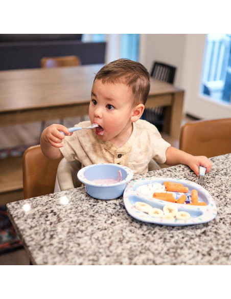 Set de Comida Bluey 4 Piezas para Niños - Libre de BPA Set de Comida Bluey 4 Piezas para Niños - Libre de BPA