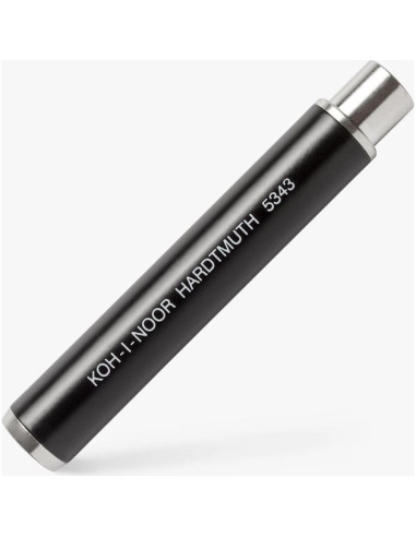 Soporte de Tiza Koh-I-Noor 5343 Metal Negro para Tizas 9-10mm