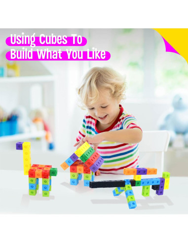 Set de 100 Cubos de Matemáticas SpriteGru para Preescolar