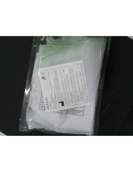 8 Bolsas Reutilizables de Malla BOHUIZ 35x30cm para Frutas y Verduras 8 Bolsas Reutilizables de Malla BOHUIZ 35x30cm para Frutas y Verduras