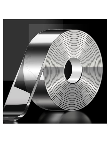 Cinta de Montaje Doble Cara Nano Qoqooice 30mm x 10m Alta Resistencia