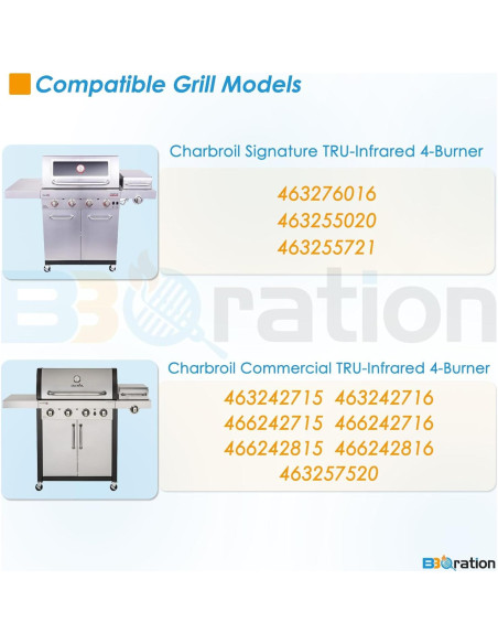 Rejillas de Hierro Fundido Charbroil 17 x 24 cm 3-Pack Rejillas de Hierro Fundido Charbroil 17 x 24 cm 3-Pack