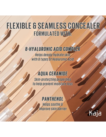 Corrector Líquido Kaja No Te Conformes 6g - 01 Arroz Dulce Corrector Líquido Kaja No Te Conformes 6g - 01 Arroz Dulce