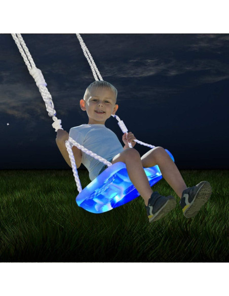 Columpio LED ajustable OMNISAFE para niños + 24 luces Columpio LED ajustable OMNISAFE para niños + 24 luces