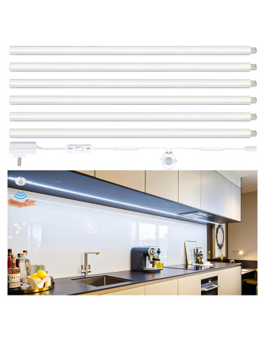 Luces LED de Sensor de Movimiento DONGGUAN 30 cm, 6 Piezas