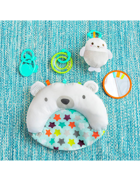 Alfombra de Actividad para Bebés Bright Starts Oso Polar 75x89cm Alfombra de Actividad para Bebés Bright Starts Oso Polar 75x89cm