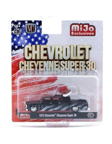 Modelo Diecast M2 Machines 1:64 Chevrolet Cheyenne 1973