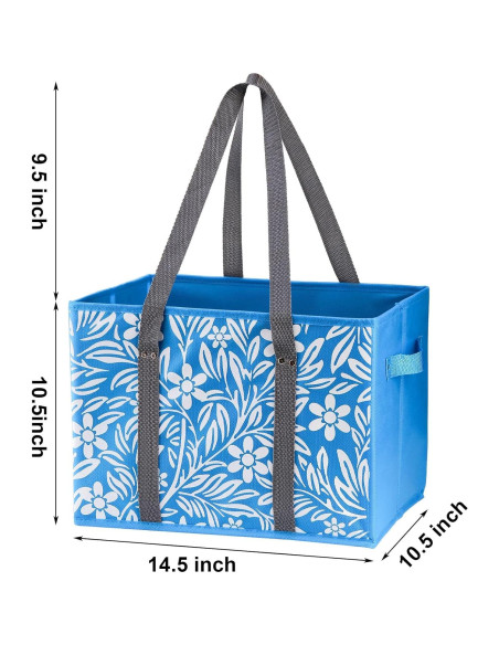 Bolsas de Compras Reutilizables Yarlung 4 Piezas Plegables Bolsas de Compras Reutilizables Yarlung 4 Piezas Plegables