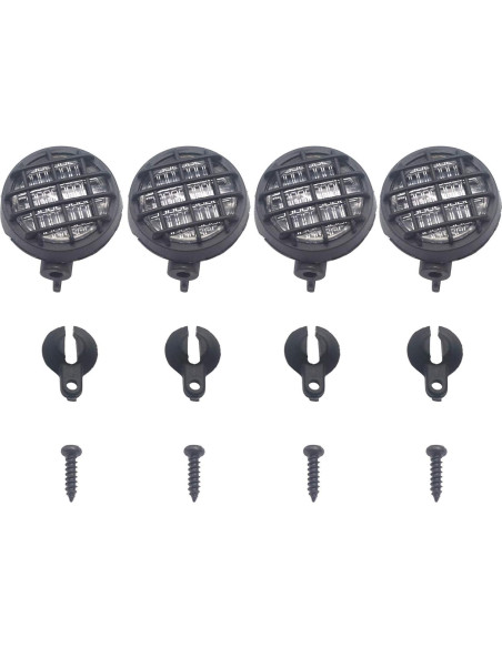 Faros LED Blancos para Coche RC ShareGoo 4 Piezas 5mm Faros LED Blancos para Coche RC ShareGoo 4 Piezas 5mm