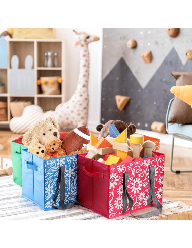 Bolsas de Compras Reutilizables Yarlung 4 Piezas Plegables
