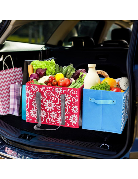 Bolsas de Compras Reutilizables Yarlung 4 Piezas Plegables Bolsas de Compras Reutilizables Yarlung 4 Piezas Plegables