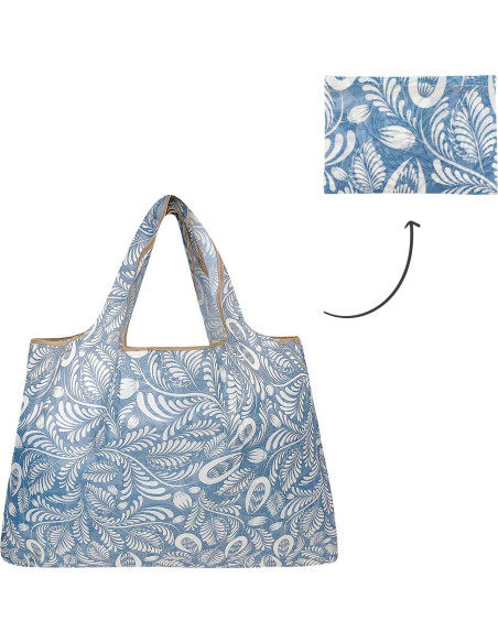Bolsa Reutilizable Plegable Allydrew Grande Nylon 55.88x41.91cm Bolsa Reutilizable Plegable Allydrew Grande Nylon 55.88x41.91cm