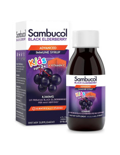 Jarabe de Saúco Negro Sambucol para Niños 118 ml - Apoyo Inmunológico