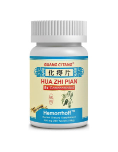 ActiveHerb Hua Zhi Pian 200 mg 200 Tabletas para Hemorroides
